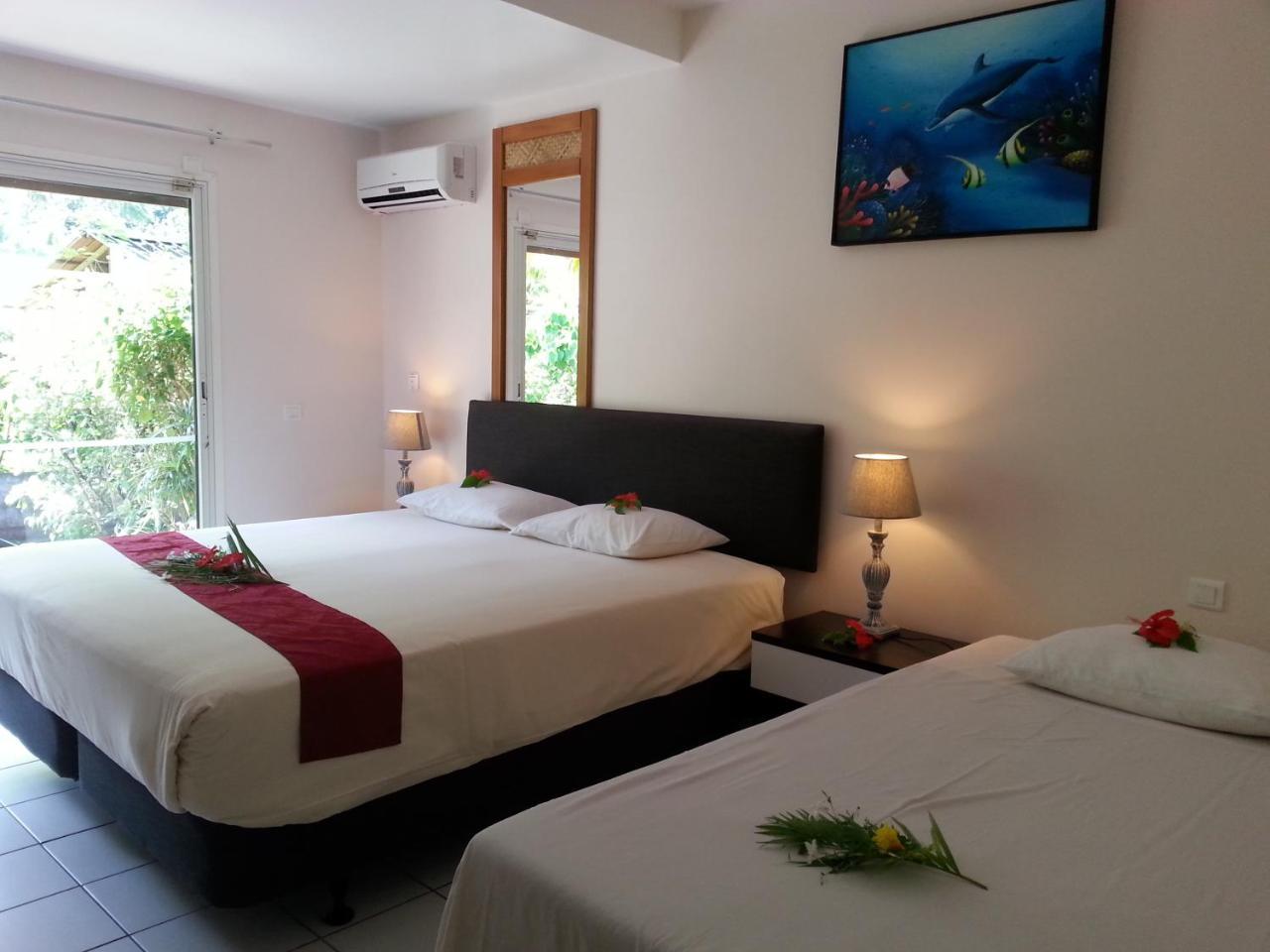 Hotel Hibiscus Papetoai Eksteriør bilde